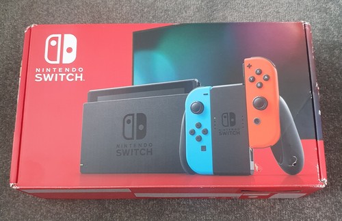 Nintendo switch console box - console,