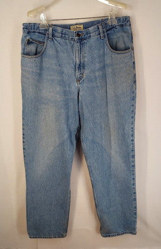 Bean mens jeans blue 37x34 - ll,