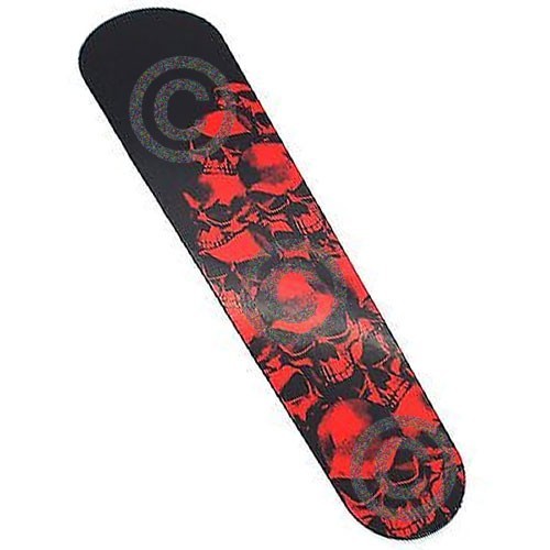 Red skull pile dash insert - "red,