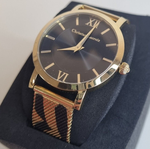 Christian lacroix gold black - christian,