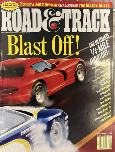 Road track magazine june - road,