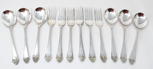 Piece art deco handle - piece,