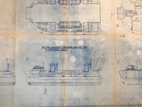 Imperial plan unfolded rolled - plan,