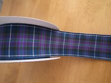 Pride of Scotland Modern Tartan Ribbon TOP QUALITY various widths & lengths