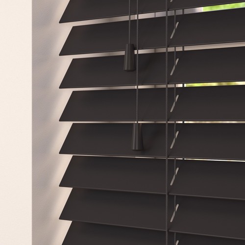 Black faux wood wooden - black,