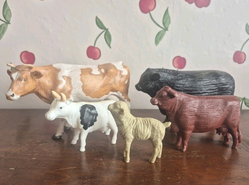 Lot vtg cows - lot, 5