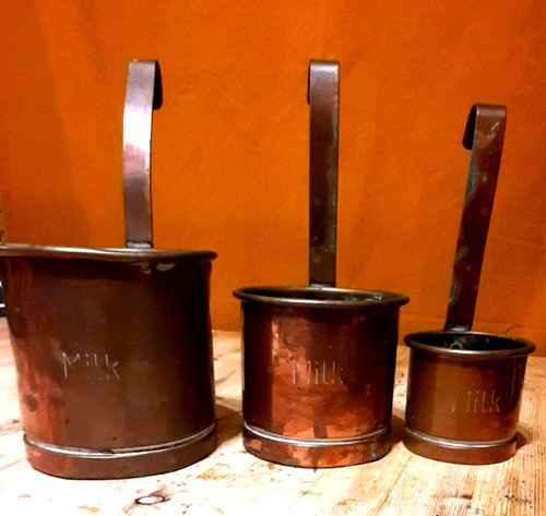 Graduated vintage copper - 3,