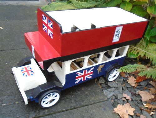 Hand made large wooden - , double