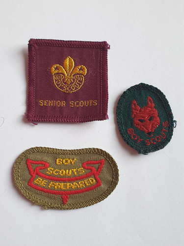 Boy scout badges lot obsolete - boy,