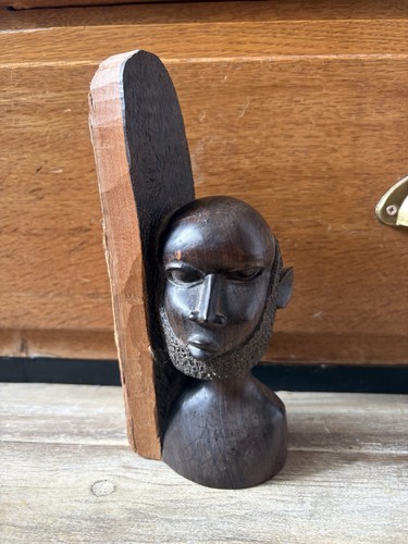 African hand carved wooden - hand,
