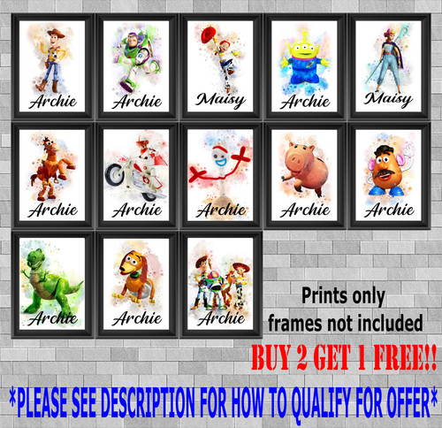 Personalised disney toy story - personalised,