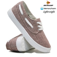 LADIES MEMORY FOAM CASUAL CANVAS WALKING SUMMER PLIMSOLLS TRAINERS PUMPS SHOES