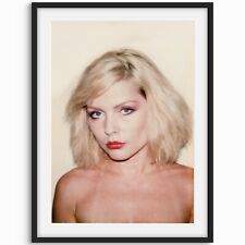 ANDY WARHOL: Debbie Harry Blondie signed A4 print photo picture autograph RP
