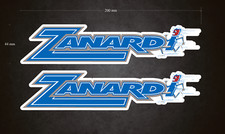 ZANARDI Stickers - Decals 2 x