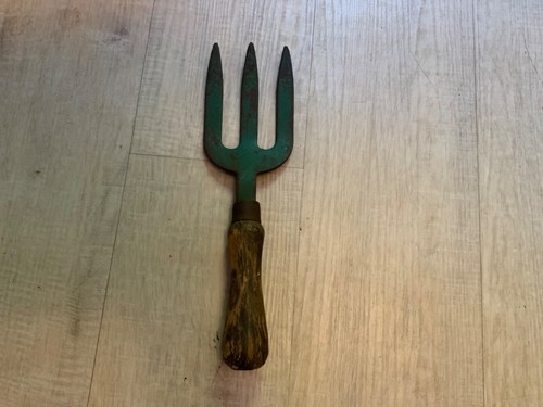 Vintage garden hand - vintage, fork