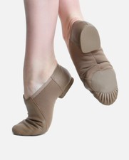 SO DANCA JZE45 SPLIT SOLE JAZZ DANCE SHOES IN TAN UK 6