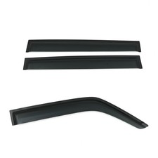 RD3221 BLACK WIND DEFLECTORS