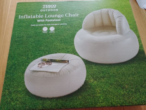 Inflatable chair footstool - chair, &