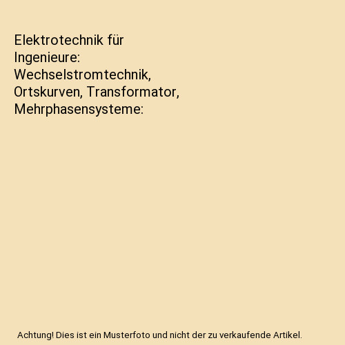 Elektrotechnik für