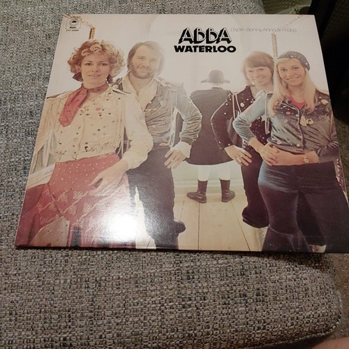 Abba waterloo vinyl record - vinyl, lp
