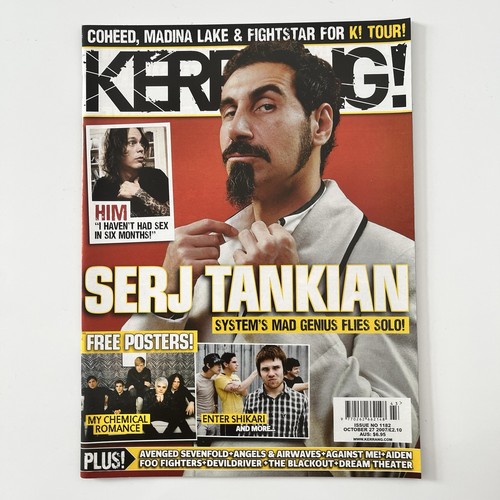Kerrang 1182 serj tankian my - kerrang, #1182