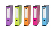 NOTI  Foolscap Box Files Secure Document Storage With Spring Clip