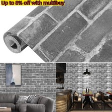 9.5M3D Grey Brick Effect