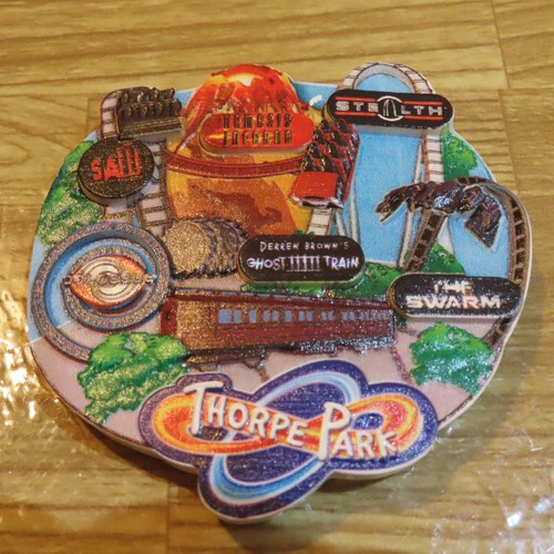 Thorpe park resin - park, magnet