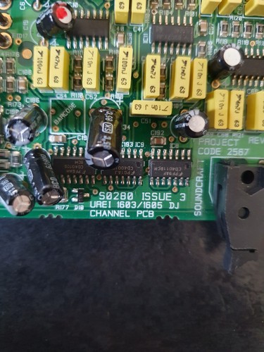 Soundcraft urei 1605 line - urei,