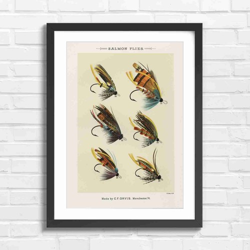 Vintage salmon fly - salmon,