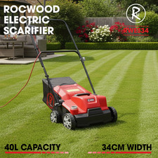 Electric scarifier lawn - scarifier, raker