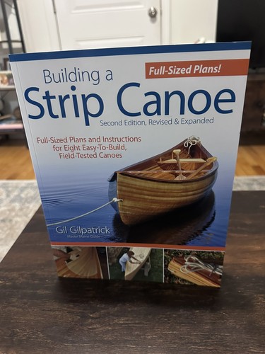 Building strip canoe gil - by,