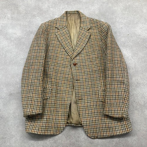Harris tweed blazer mens large - tweed,
