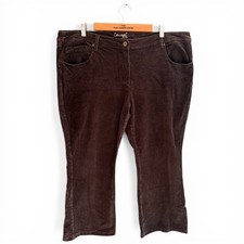 Ladies Brown Cord Trousers