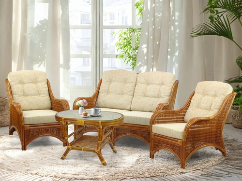 Jam rattan living set - living, 2