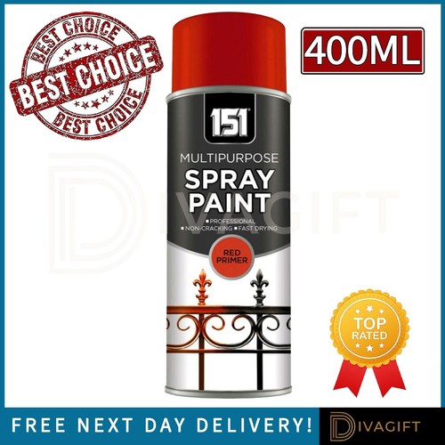 Red primer spray paint - primer,