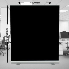1500mm Wide x 2m High Zoom Call Chroma Key Black Screen Tik Tok Video BACKDROP