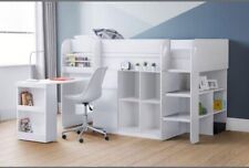 Saturn White Wooden Mid