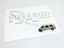 1984-1995 Sherrod Evo Monterey Chevrolet Express Astro Conversion Van Brochure