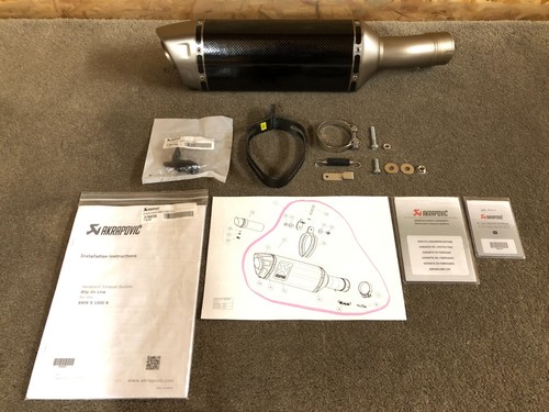 Akrapovic exhaust carbon