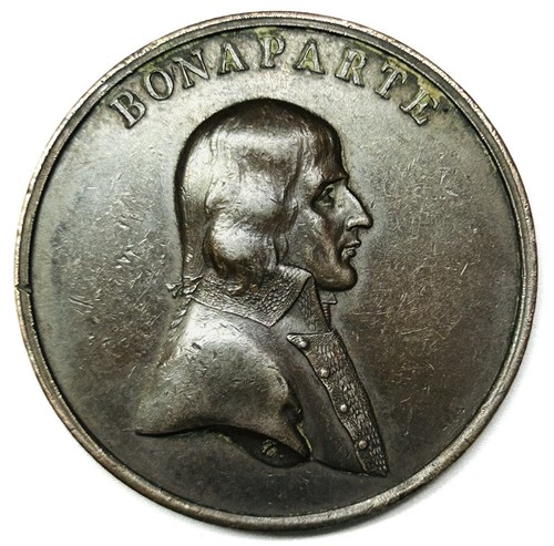 Medal bonaparte 1801 sagesse - bonaparte,