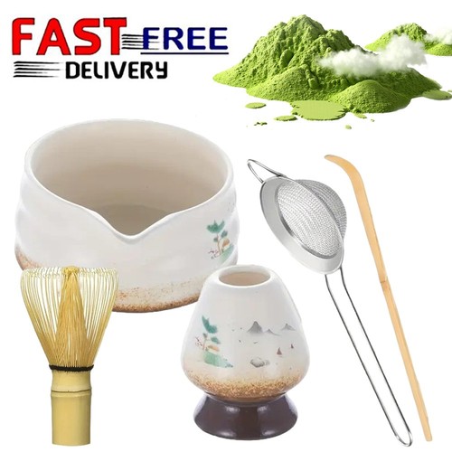 Matcha bowl whisk sieve - matcha,
