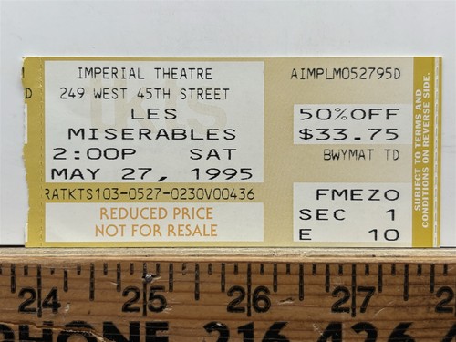 1995 imperial theater new - imperial, york