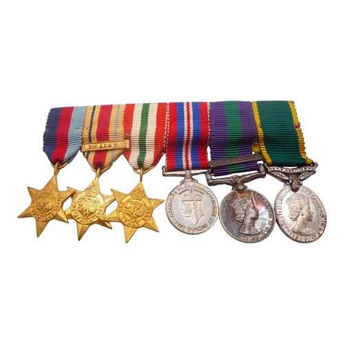 Ww2 africa italy star malaya - africa,