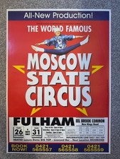 Moscow State Circus poster