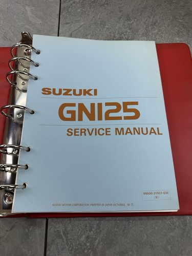 Suzuki gn125 shop service - gn125,