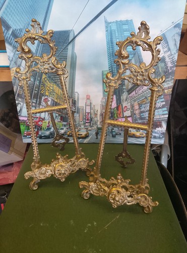 Pair ornate antique - pair,