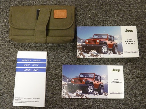2007 jeep wrangler - 2007, owner