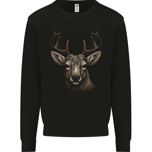 Stag deer mens sweatshirt - deer,