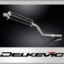 Suzuki DRZ400E DR-Z400E 2000-2009 350mm Oval Carbon Exhaust Silencer Can Kit